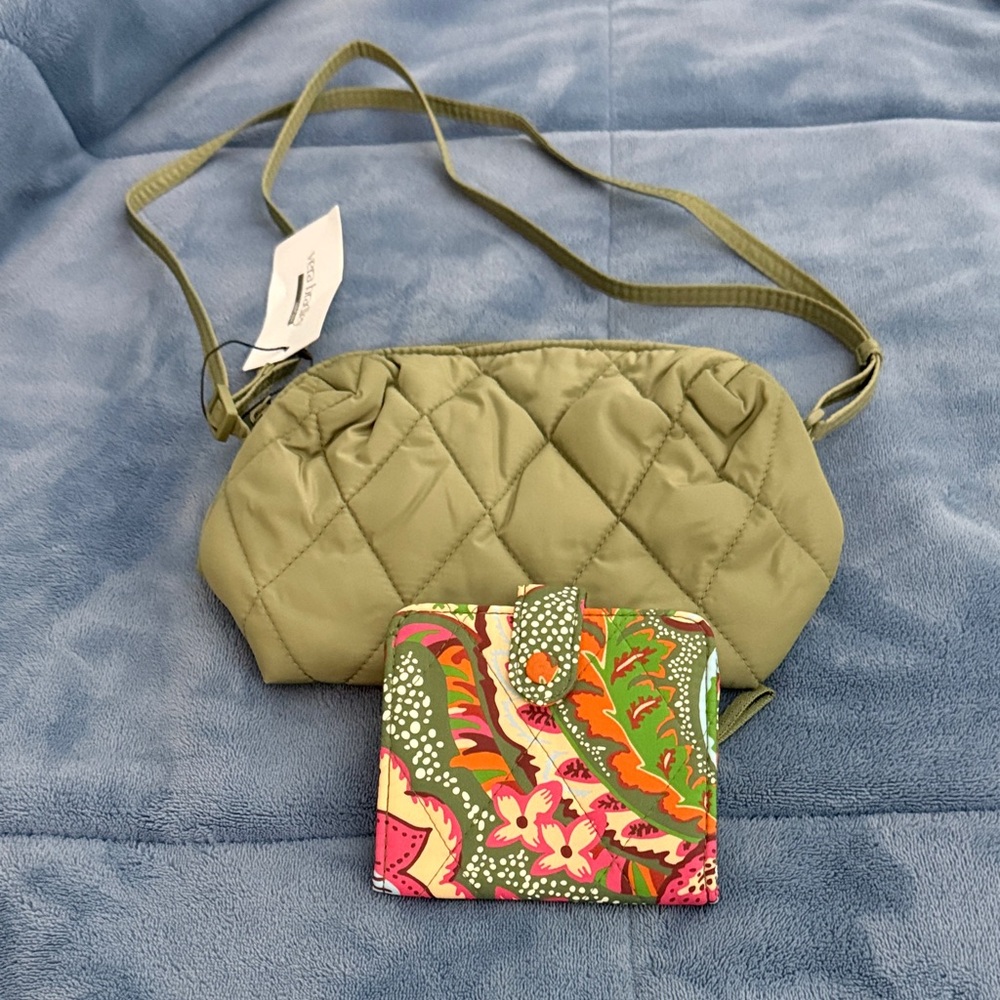 NWT Vera Bradley Crossbody Bag and Wallet